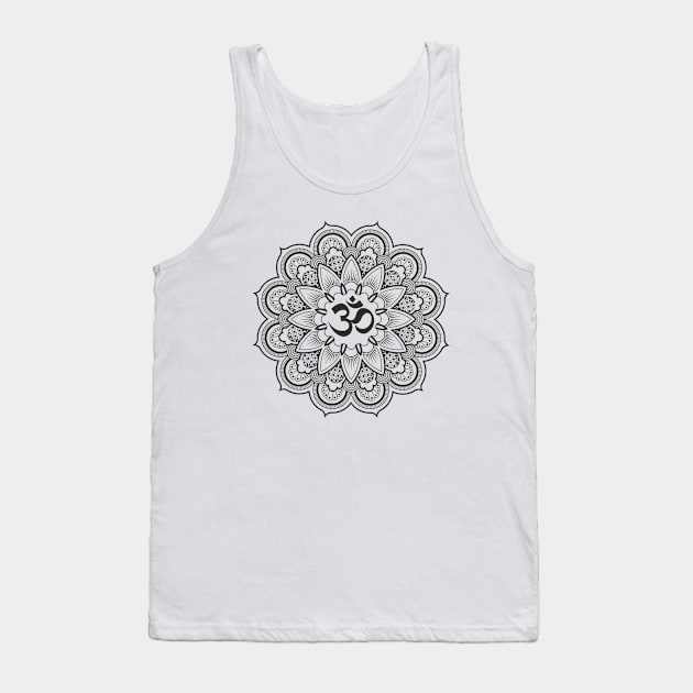 Aum Mandala Tank Top by NEFT PROJECT